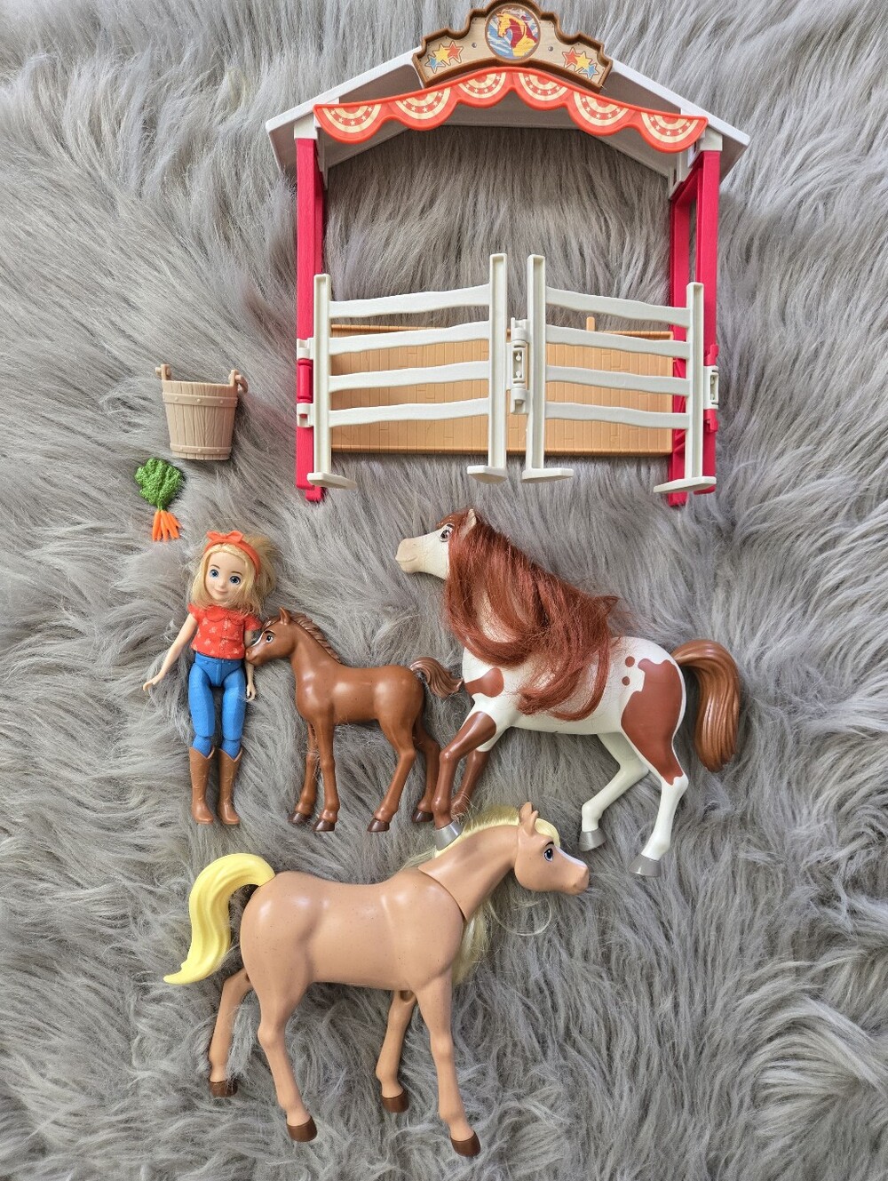 Spirit Riding Free Netflix Show Toys 3 Horses And Abigail Doll